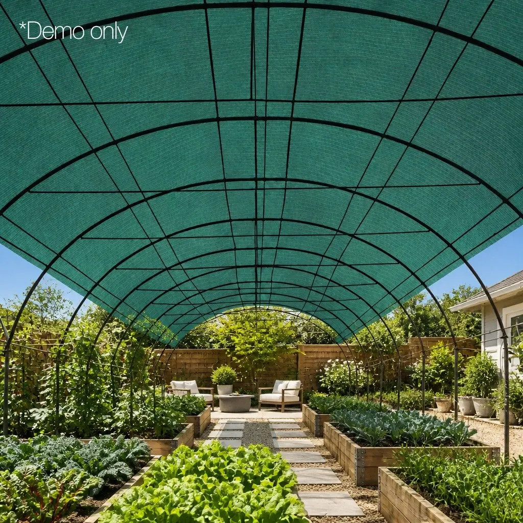 Shade Cloth Green 3.66x30m 50% UV Block for Garden Greenhouse Agricultural Use
