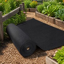 3.66m x 30m Shade Cloth with 70% UV Block and Black Finish