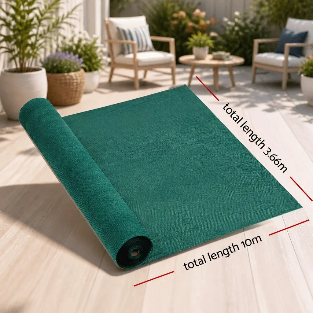 Shade Cloth Garden 50% UV-Stabilised HPDE 3.66m x 10m Roll