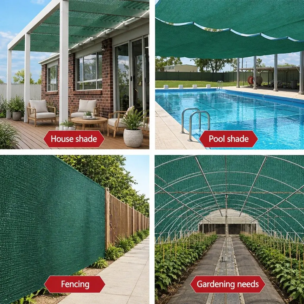 Shade Cloth Garden 50% UV-Stabilised HPDE 3.66m x 10m Roll
