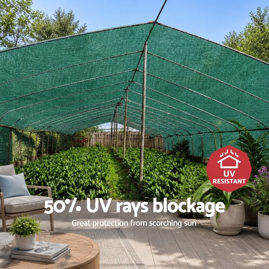 Shade Cloth Garden 50% UV-Stabilised HPDE 3.66m x 10m Roll