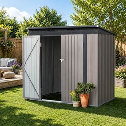 Garden Shed Specifications: 1.95x1.31M Steel Storage