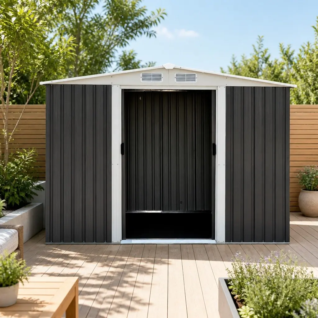 Metal Garden Shed 2.58 x 2.07M