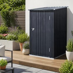 Specifications of Garden Shed 0.99x1.04M Steel Anthracite