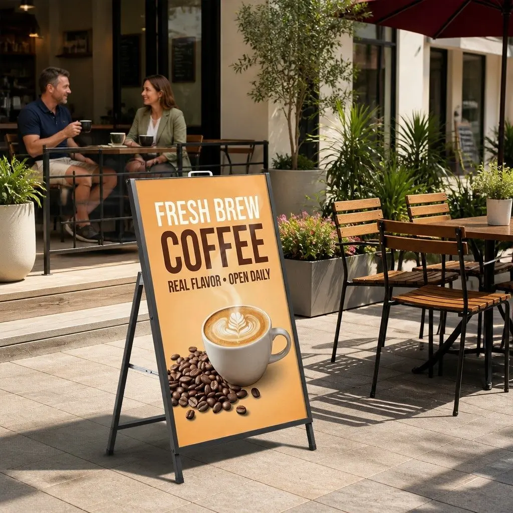 A1 Frame Sign Stand for Outdoor Use