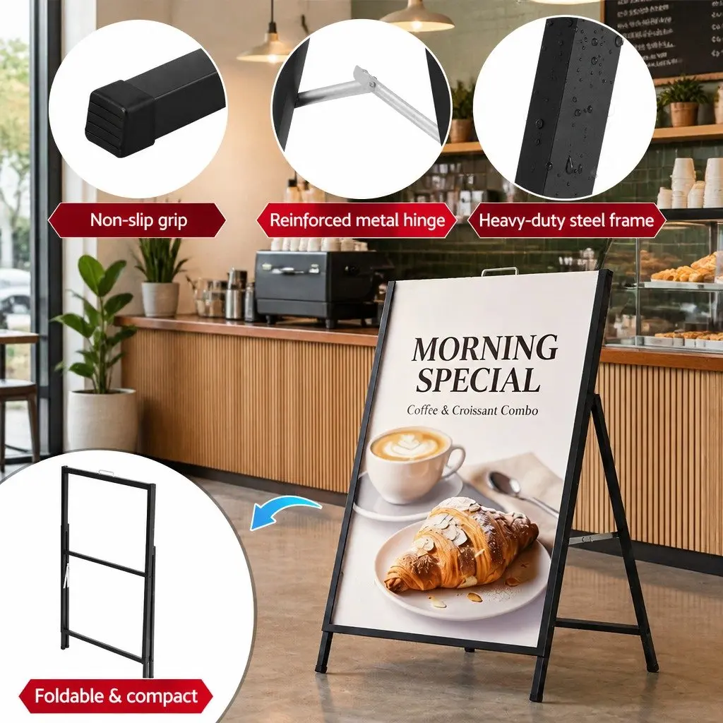 A1 Frame Sign Stand for Outdoor Use