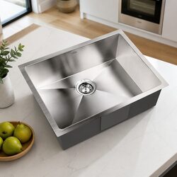 60X45CM Handmade Stainless Steel Kitchen Sink Specs
