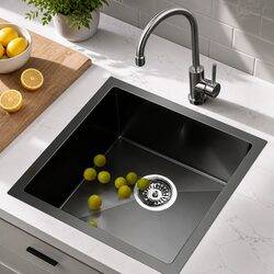 Dimensions & Specs: 44x44cm Stainless Steel Kitchen Sink