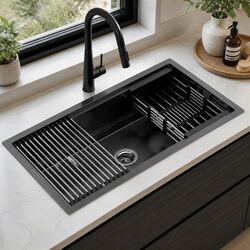 81x45CM Stainless Steel Sink - Specs and Features Listed