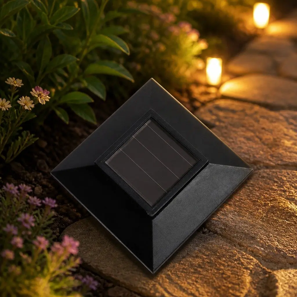 Solar Power Garden Lights 6 Pack LED Landscape Outdoor Pathway Yard Lighting