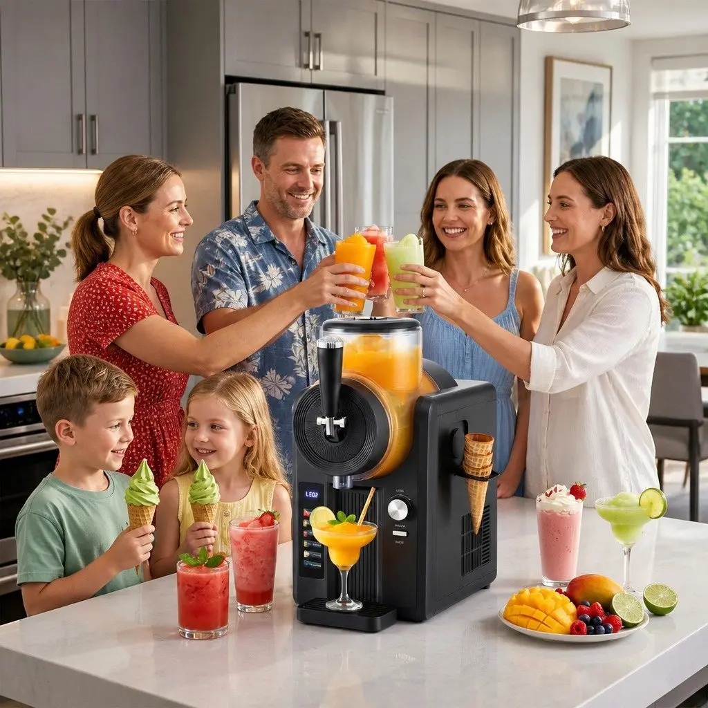 Slushie Machine Ice Cream Maker Kitchen 2L