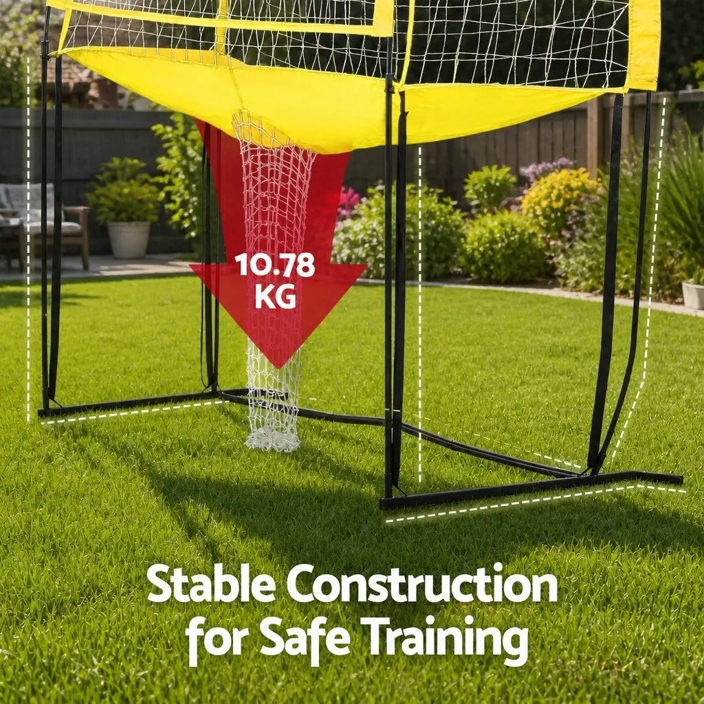 Volleyball Net Free-standing Adjustable Height Portable for Beach and Backyard 8ft