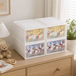 Large Storage Drawer Set 3PK - Dimensions & Specs Included