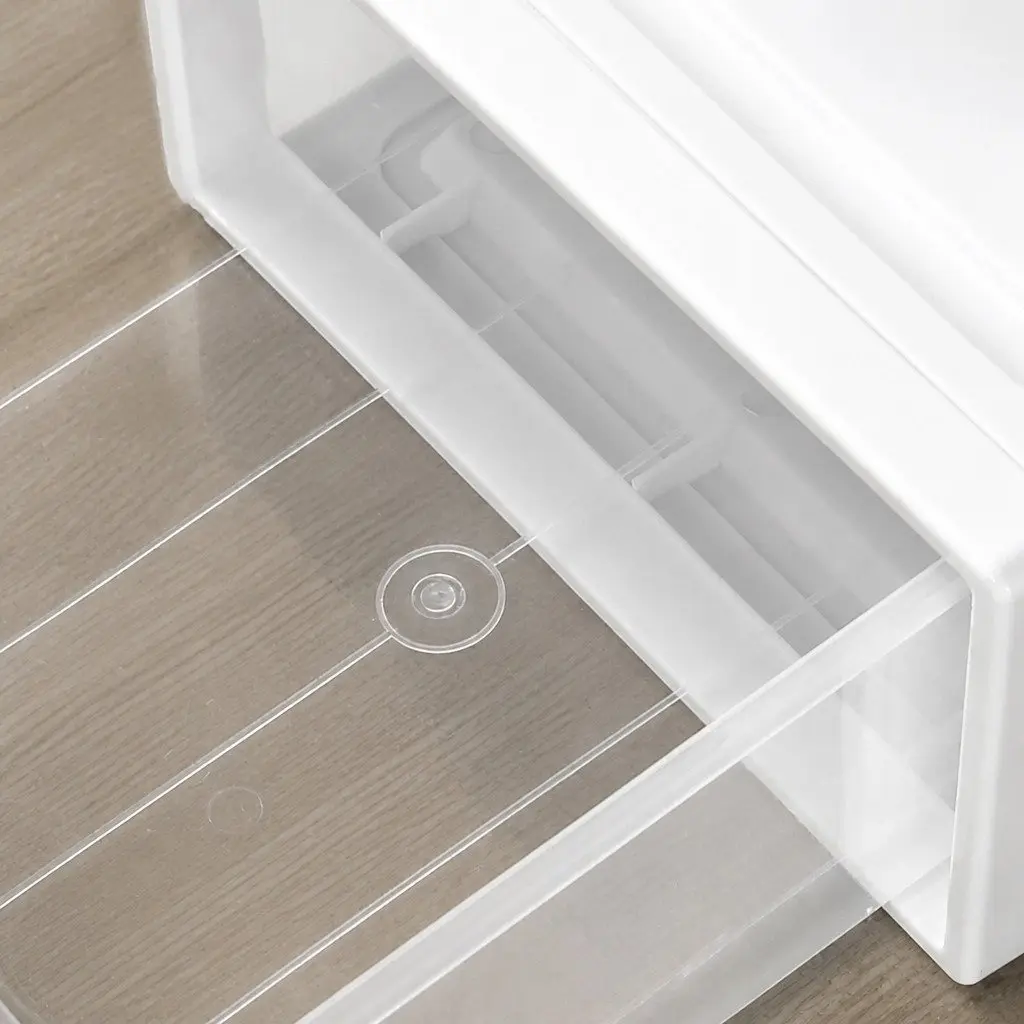 Storage Drawers Large Stackable Containers 3PK Home Organiser Bedroom Bathroom
