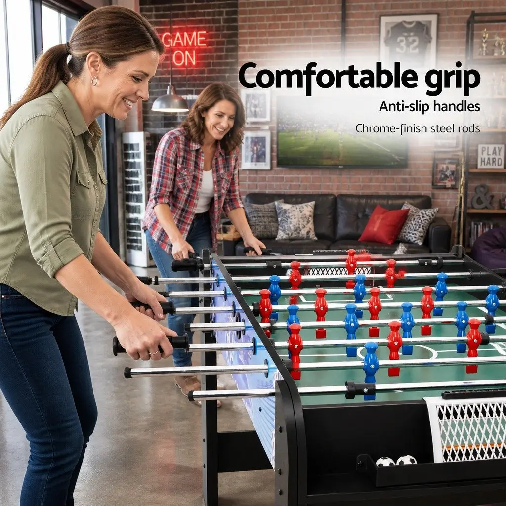 4FT Foosball Soccer Table Home Family Game Party Entertainment Playroom Activity