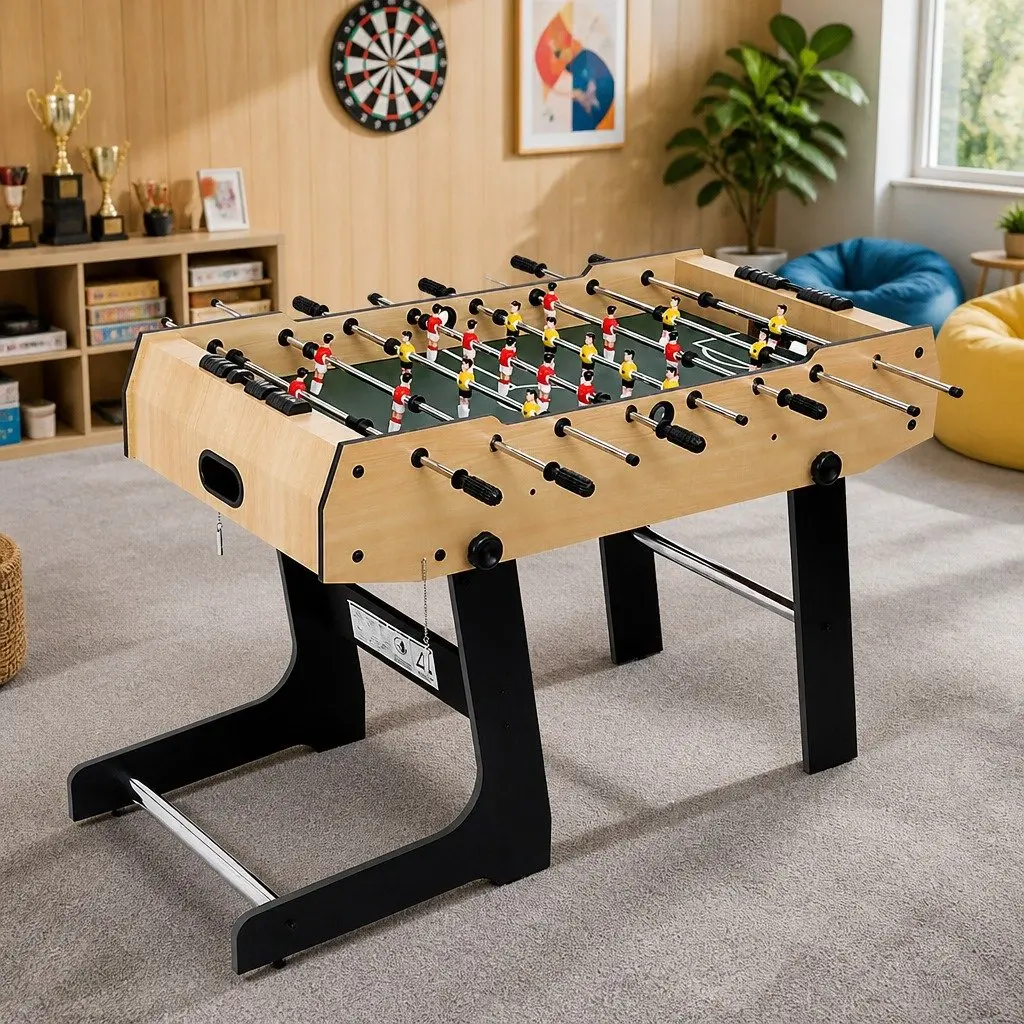 4FT Foosball Soccer Table with Score Counter