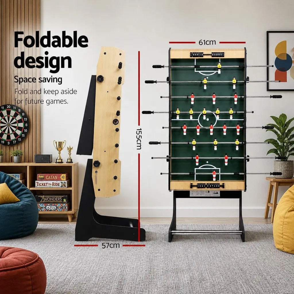 4FT Foosball Soccer Table with Score Counter