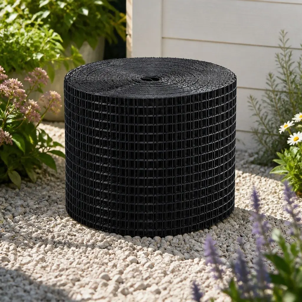 Solar Panel Bird Guard Mesh Critter Roll 20cm x 30M Protective Barrier Kit Black