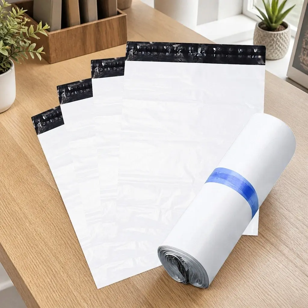 100x Poly Post Mailer Plastic Bags