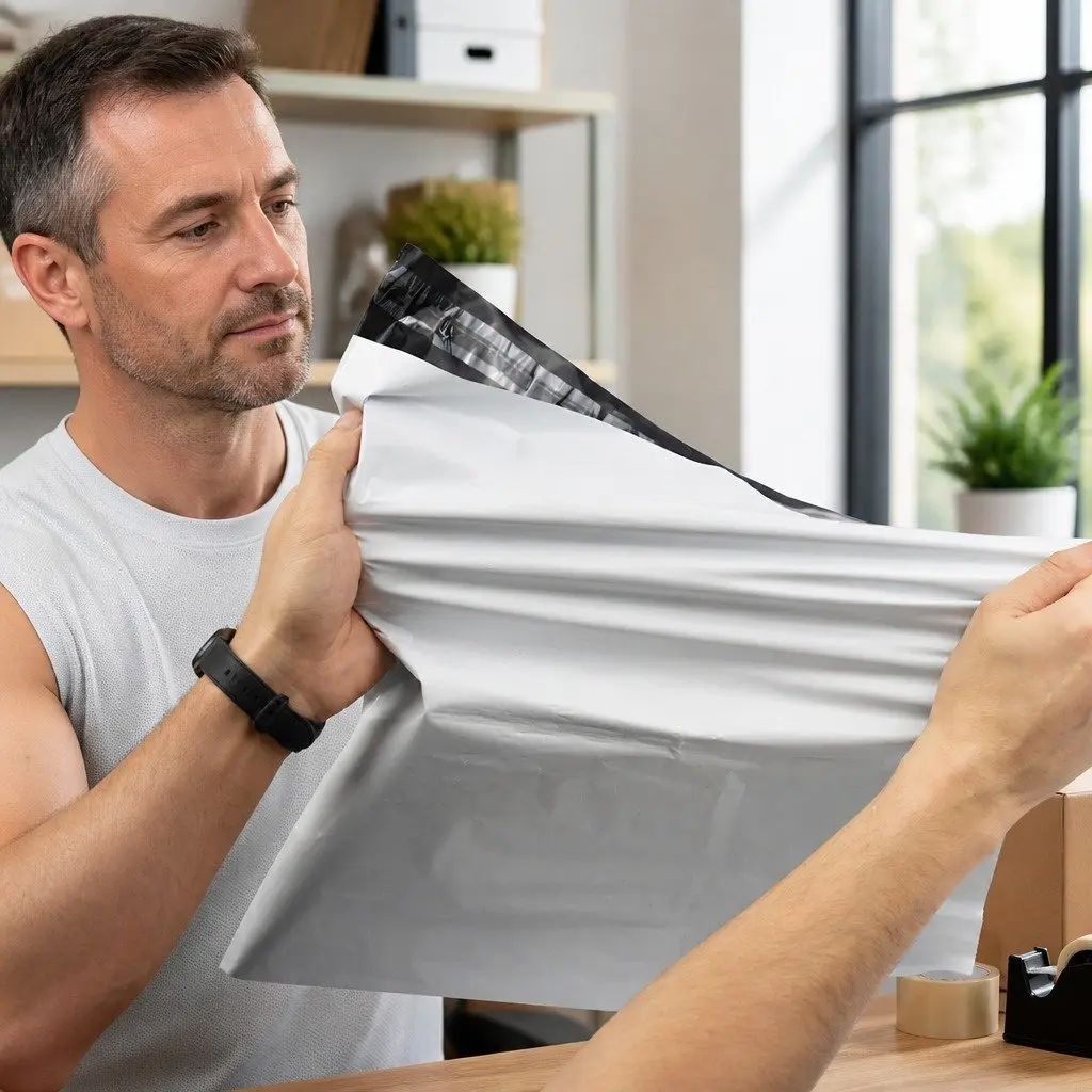 100x Poly Post Mailer Plastic Bags
