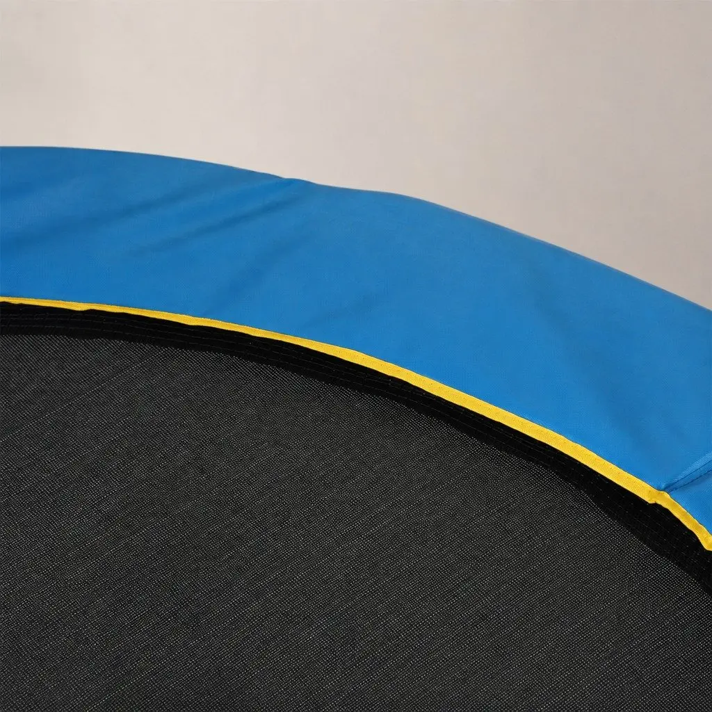 Kids Trampoline 55" Rebounder with Hanging Rings Indoor Outdoor Play Equipment