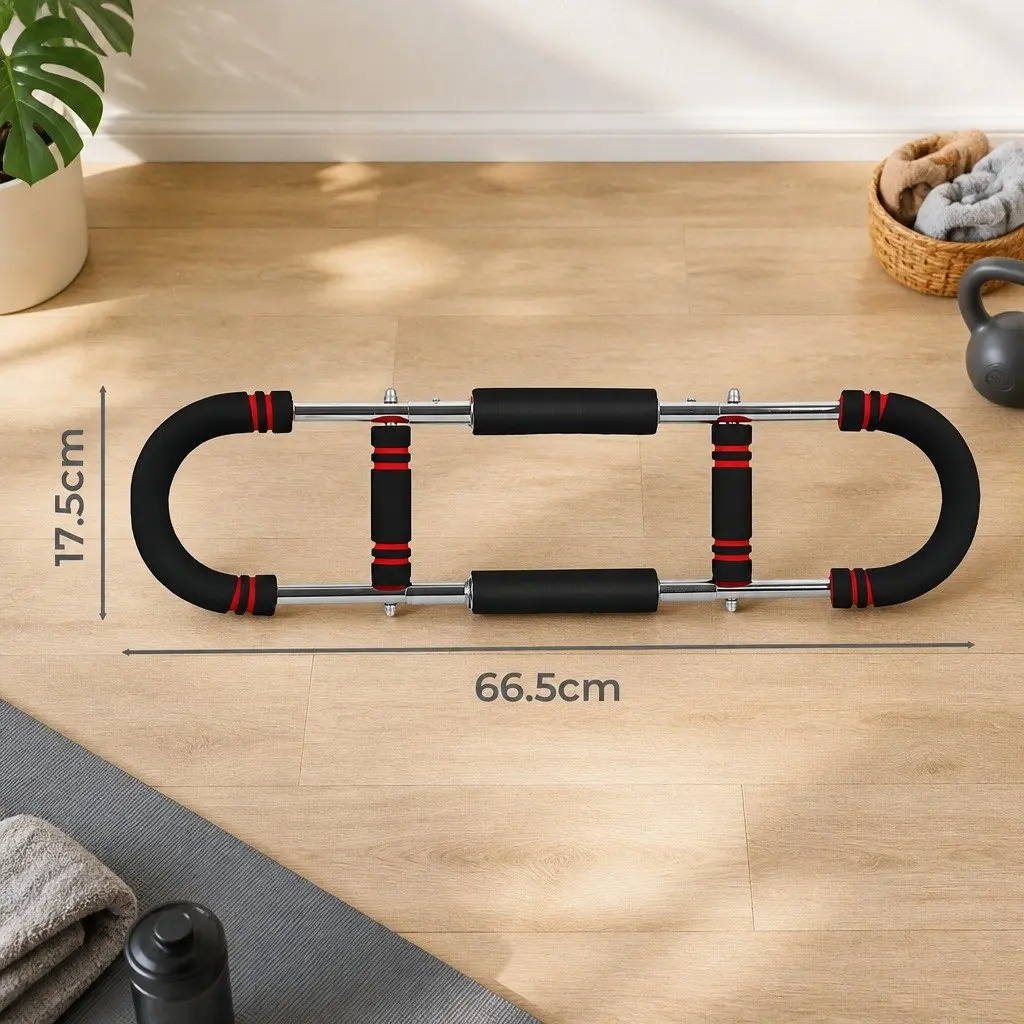Adjustable Arm Trainer Power Twister Expander Chest Strength Training Bar