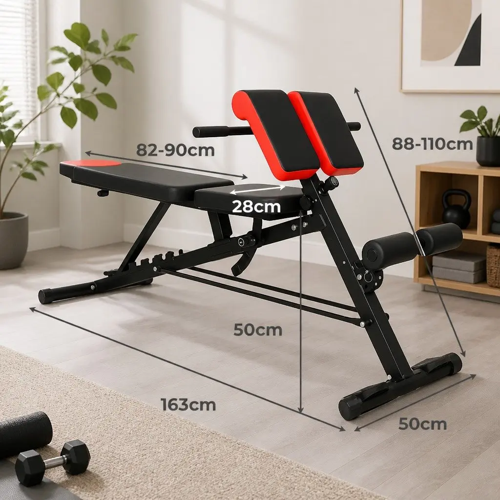 Adjustable Weight Bench Multi-Purpose Home Gym Workout Incline Decline Flat