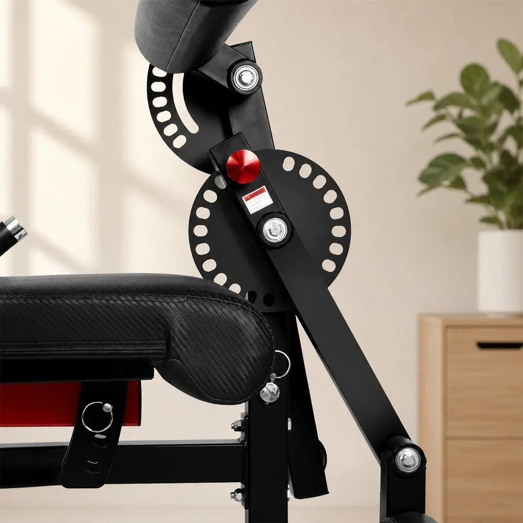 Leg Extension Curl Machine Plate Loaded Home Gym Equipment Lower Body Workout
