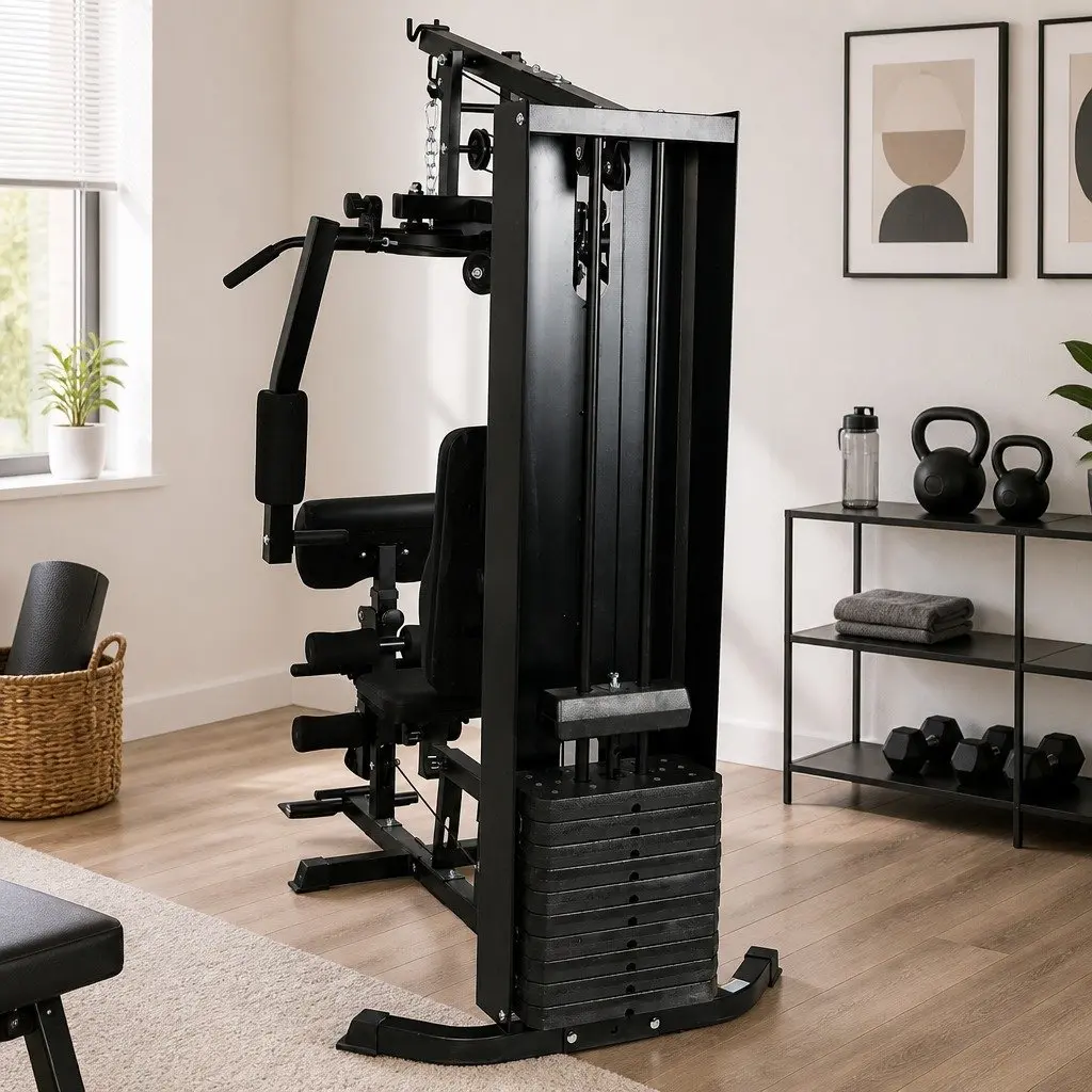 All-in-One Home Gym Equipment Multi-Station Strength Training Machine 60kg