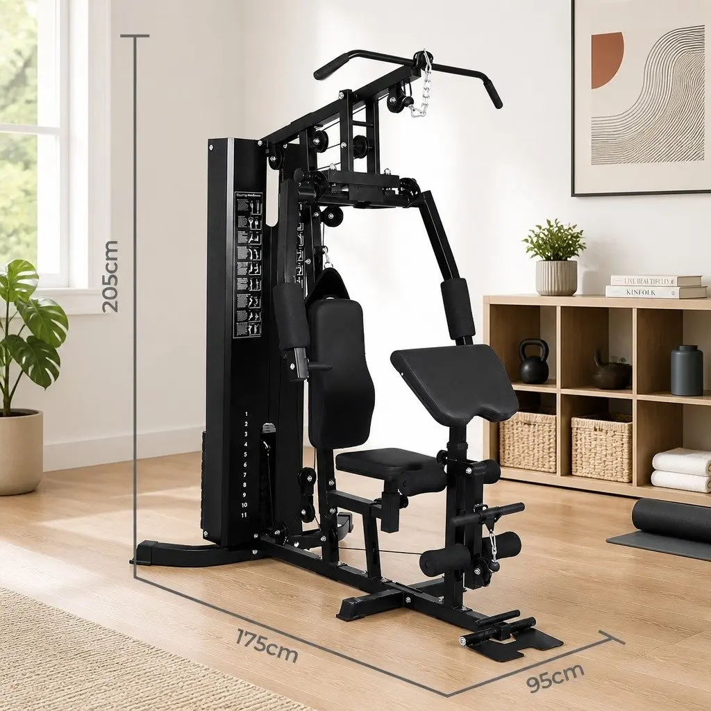 All-in-One Home Gym Equipment Multi-Station Strength Training Machine 60kg