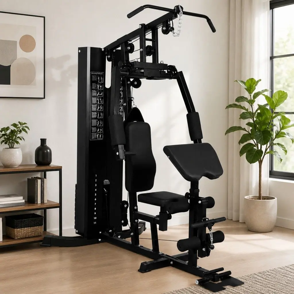 All-in-One Home Gym Equipment Multi-Station Strength Training Machine 60kg
