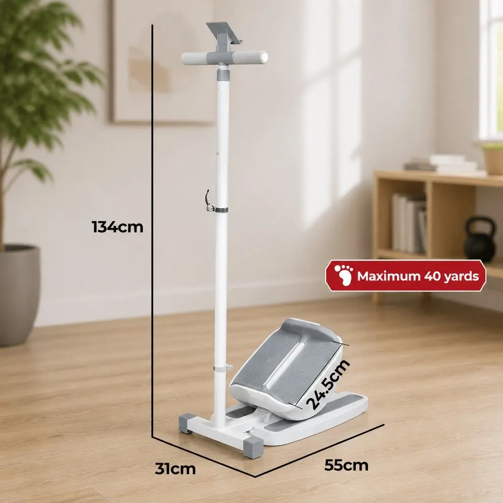 Adjustable Incline Slant Board Leg Stretcher Home Fitness Exercise 55cm x 31cm x 134cm