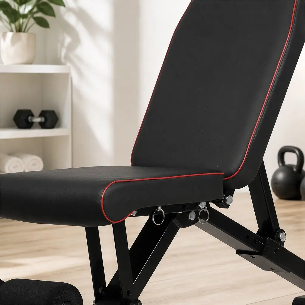 Adjustable Weight Bench Incline Flat Decline Home Gym Workout Foldable Storage
