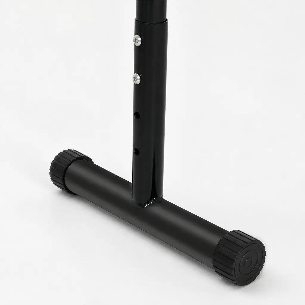 Adjustable Parallel Dip Bar Station Home Gym Pull-up Push-up Exercise Equipment