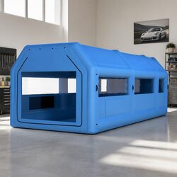 Inflatable Spray Paint Booth Tent 10x5x3.5m Car Auto Garage Workstation 2