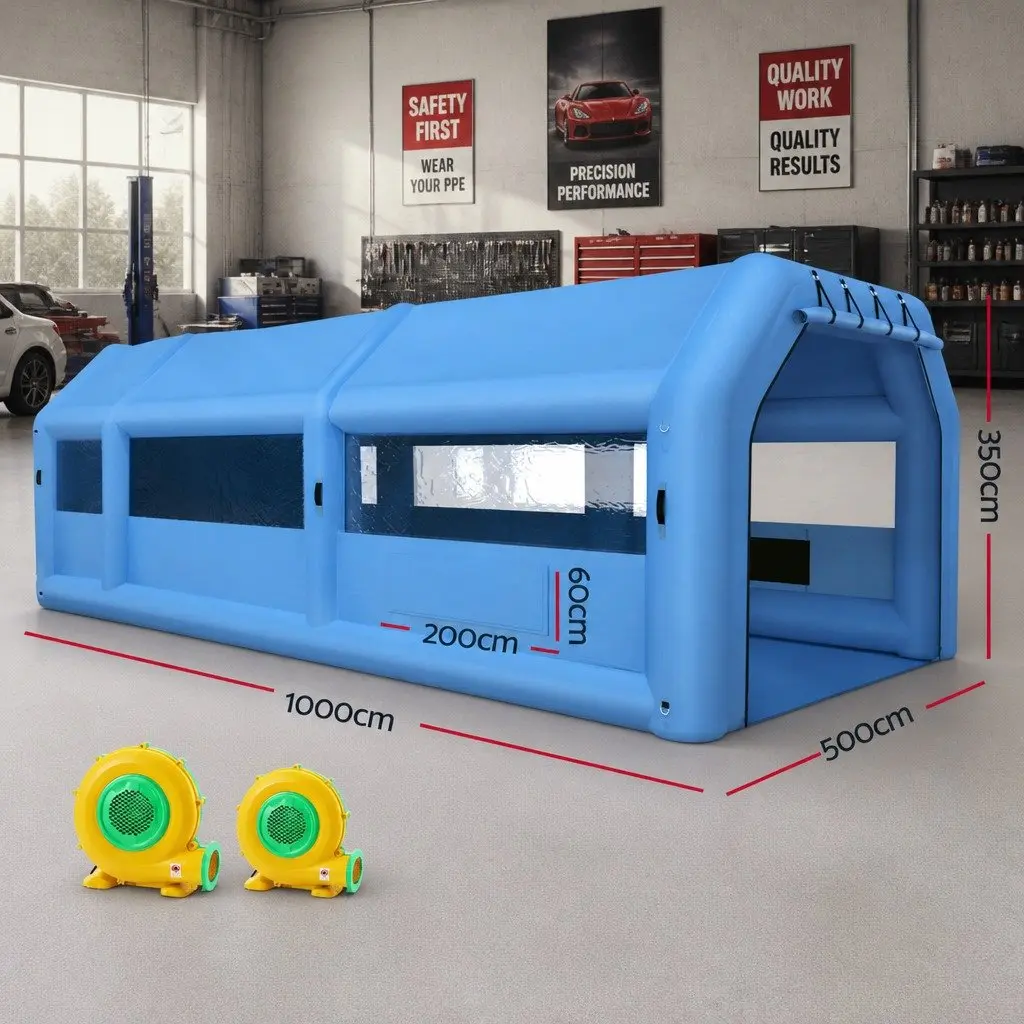Inflatable Spray Paint Booth 10x5x3.5m