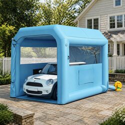 Specifications of Inflatable Paint Booth 2.5x2.5x3M with 550W Blower