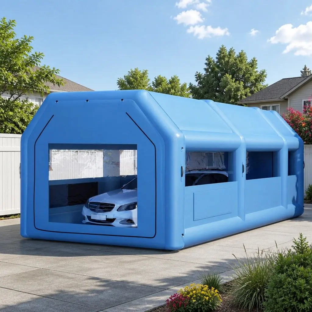Inflatable Spray Booth 8.5x4.8m