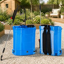 Electric Backpack Sprayer 16L Knapsack Tank Pesticide Herbicide Garden Spray