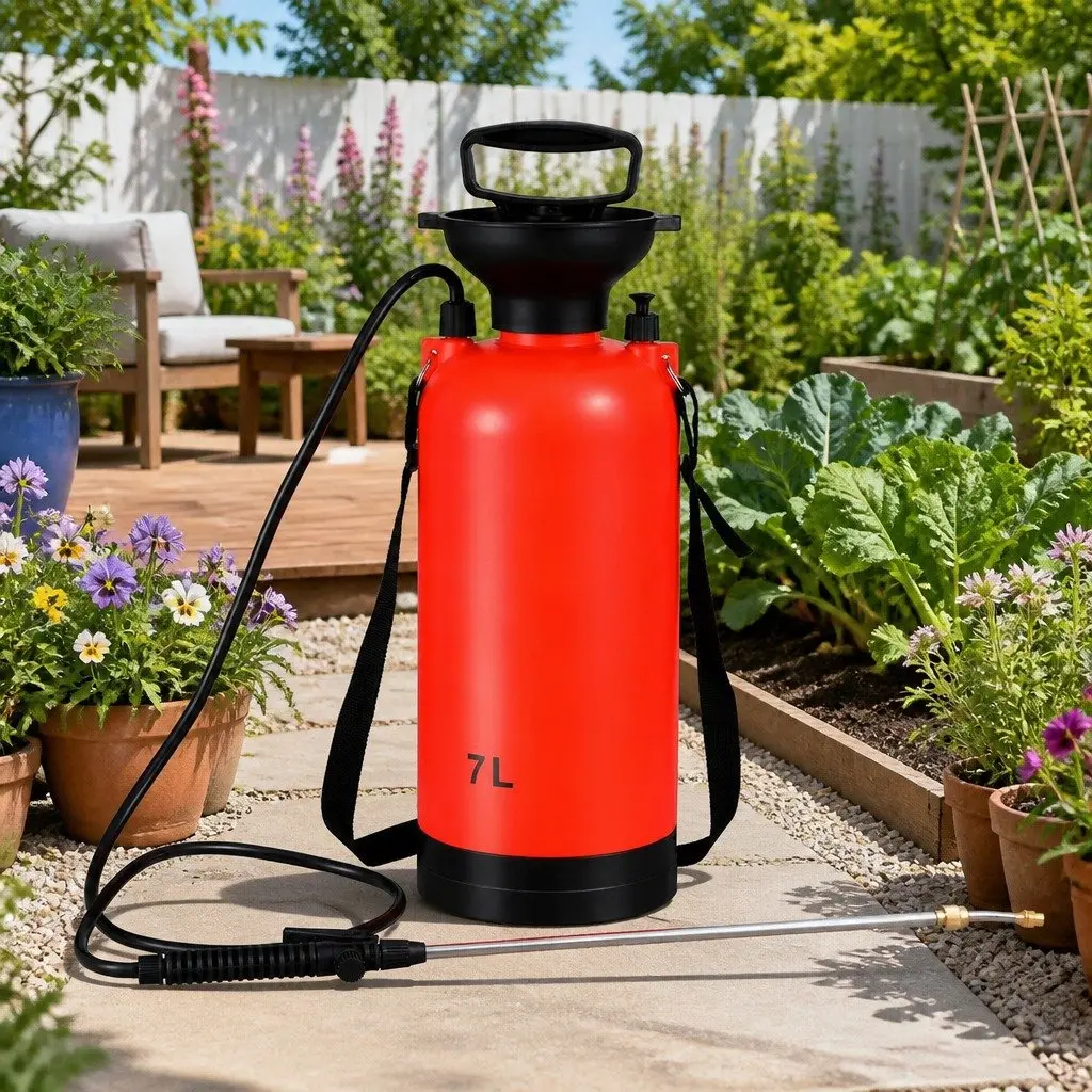 7L Pressure Sprayer with Adjustable Lance & Hose