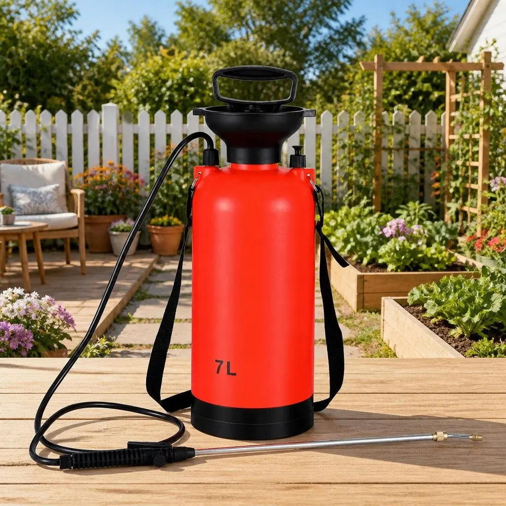 7L Pressure Sprayer with Adjustable Lance & Hose