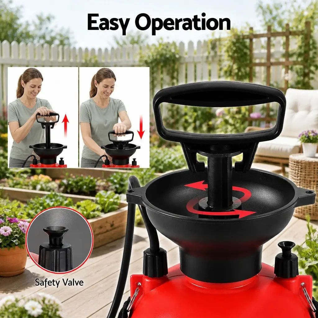 7L Pressure Sprayer with Adjustable Lance & Hose