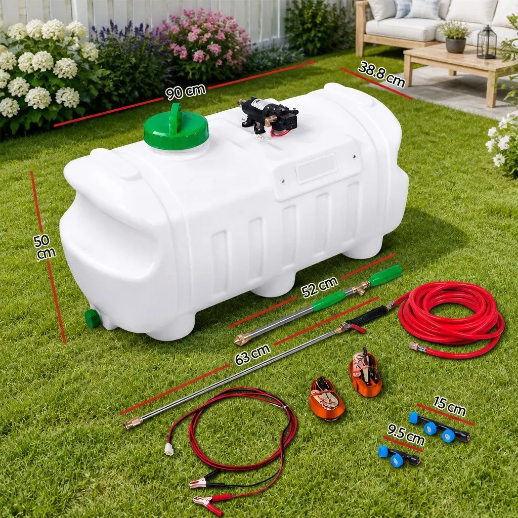 100L Weed Sprayer with 12V Pump