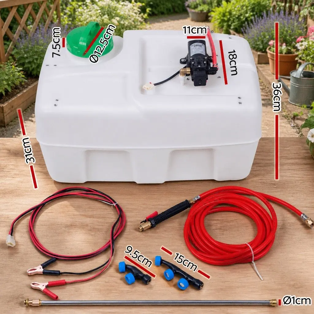 50L ATV Weed Sprayer with 12V Pump