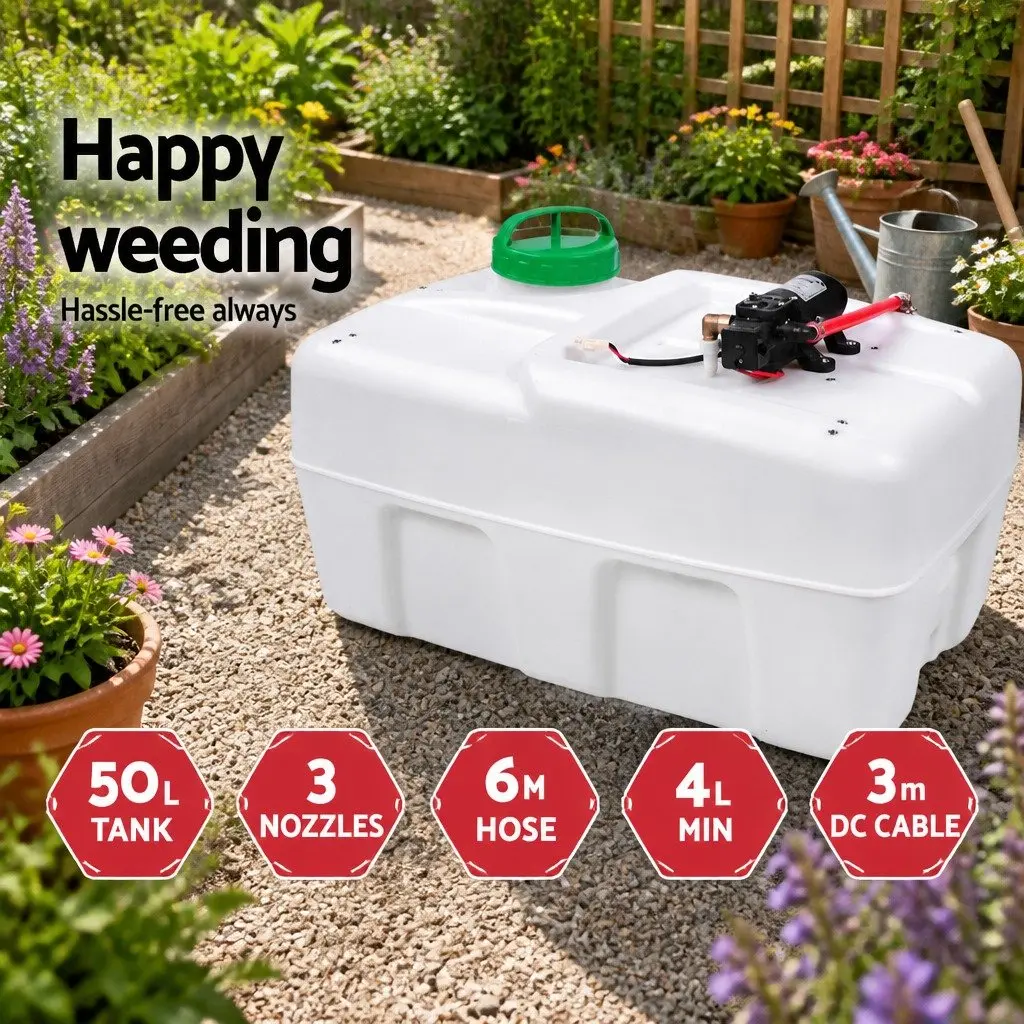 50L ATV Weed Sprayer with 12V Pump
