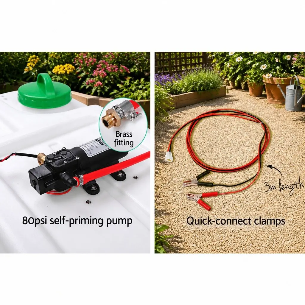 50L ATV Weed Sprayer with 12V Pump
