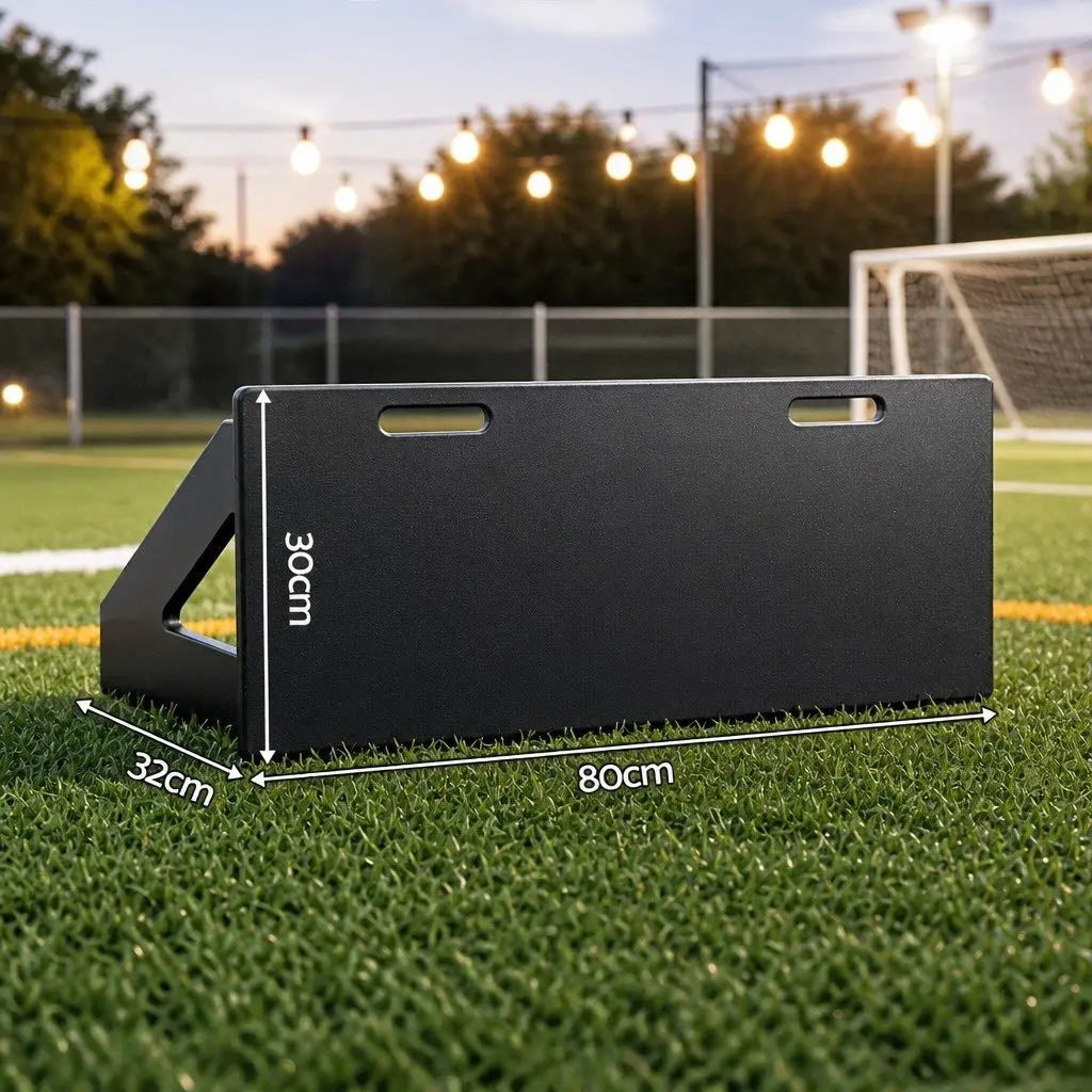 Soccer Rebounder Board 80cm x 30cm Football Rebound Training Wall Adjustable