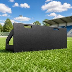 Soccer Rebounder Board Specifications: 100x40cm, Adjustable Angles