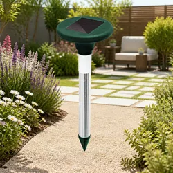 Factual Solar Snake Repeller 8 Pack LED Ultrasonic Devices