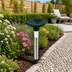 4X Solar LED Snake Repeller Specifications: Pest Control Power